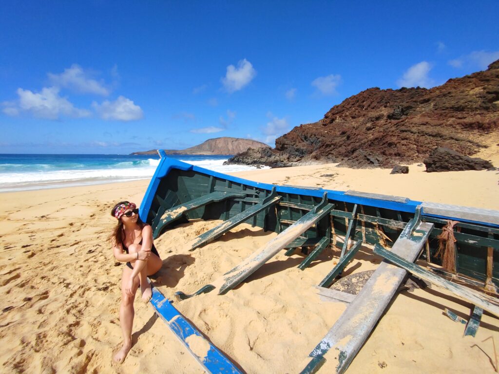 playa las conchas - la graciosa 2